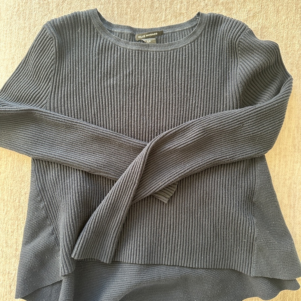 Navy Club Monaco sweater